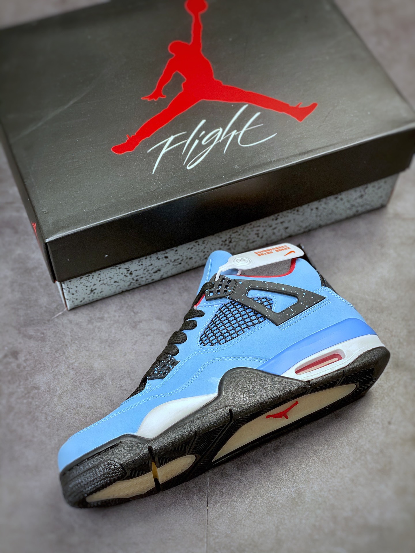 Travis Scott Cactus Jack x Air Jordan 4 Retro联名 308497-406