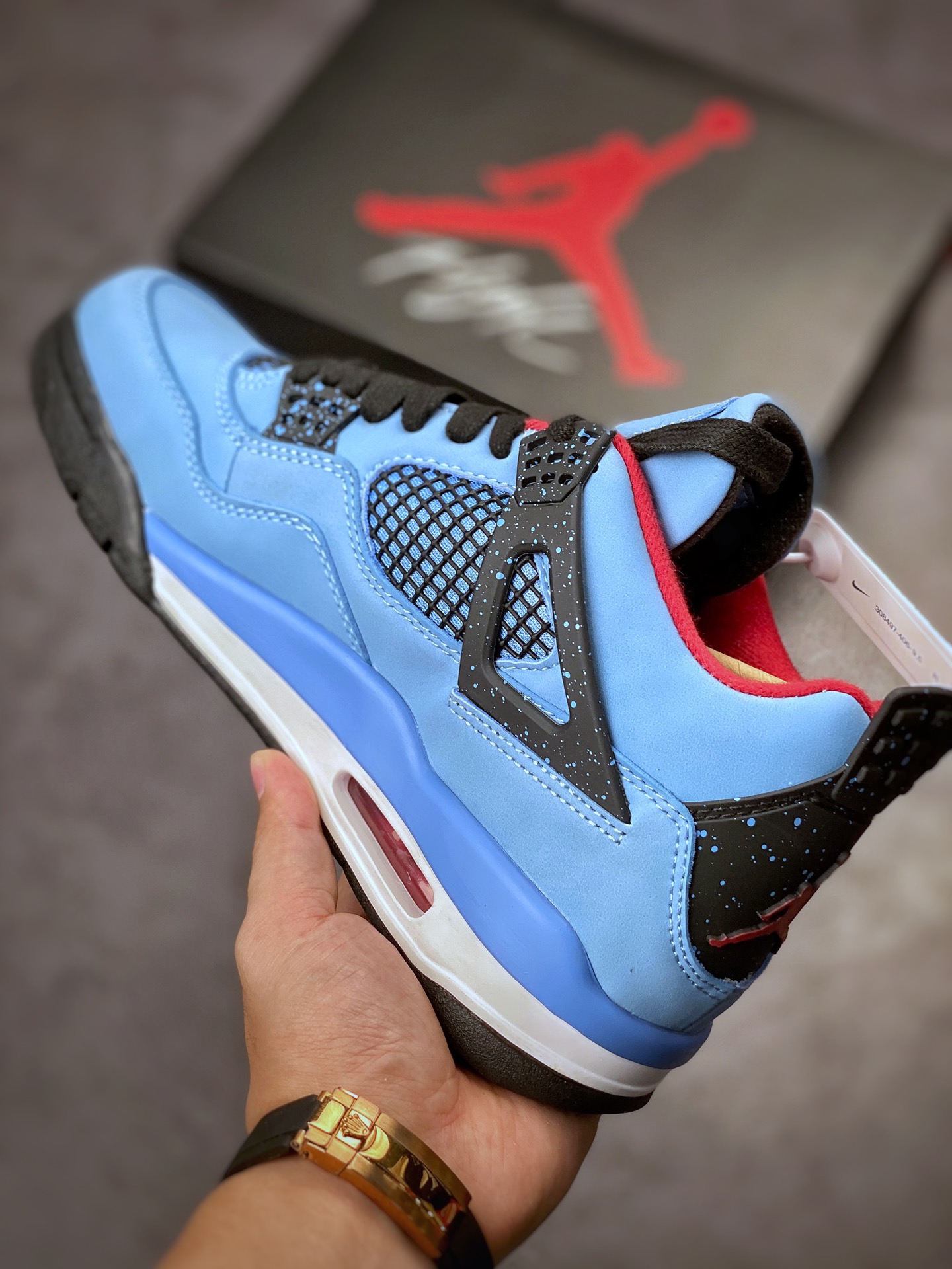 Travis Scott Cactus Jack x Air Jordan 4 Retro联名 308497-406