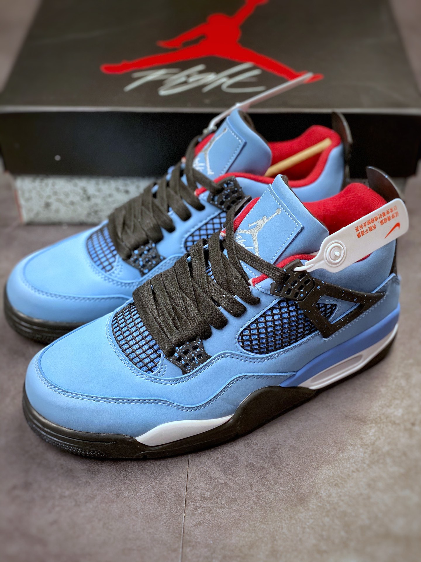 Travis Scott Cactus Jack x Air Jordan 4 Retro联名 308497-406