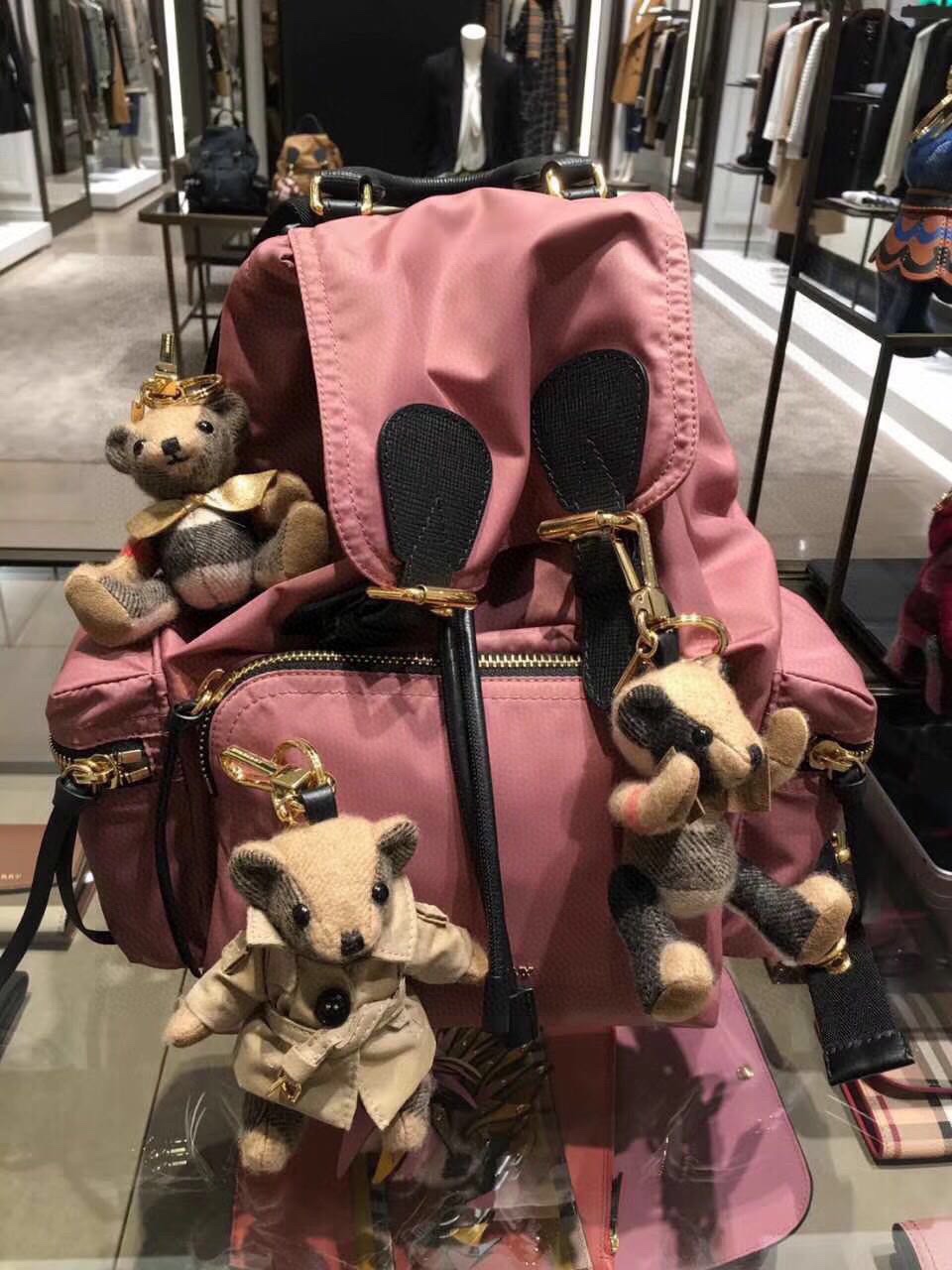 Burberry Medium pink, beautiful upper body picture