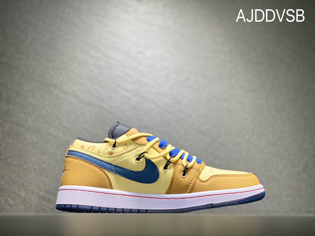 240 Air Jordan 1 Low 乔丹 绑带 AJ1乔1低帮篮球鞋553558-062