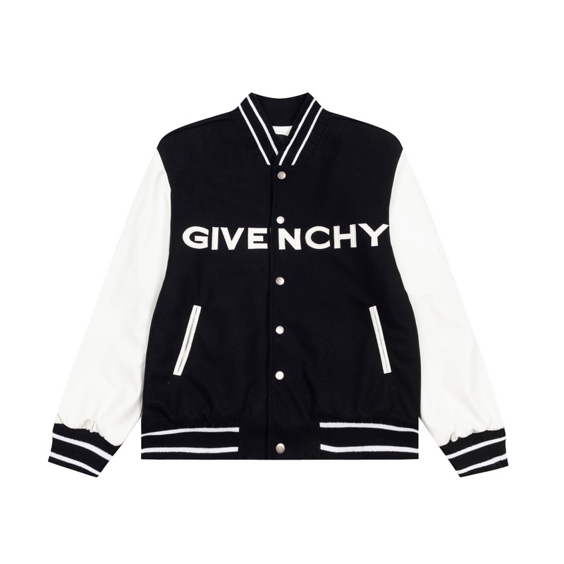 Givenchy Clothing Coats & Jackets Black Blue Silver Embroidery Unisex Fall/Winter Collection Vintage