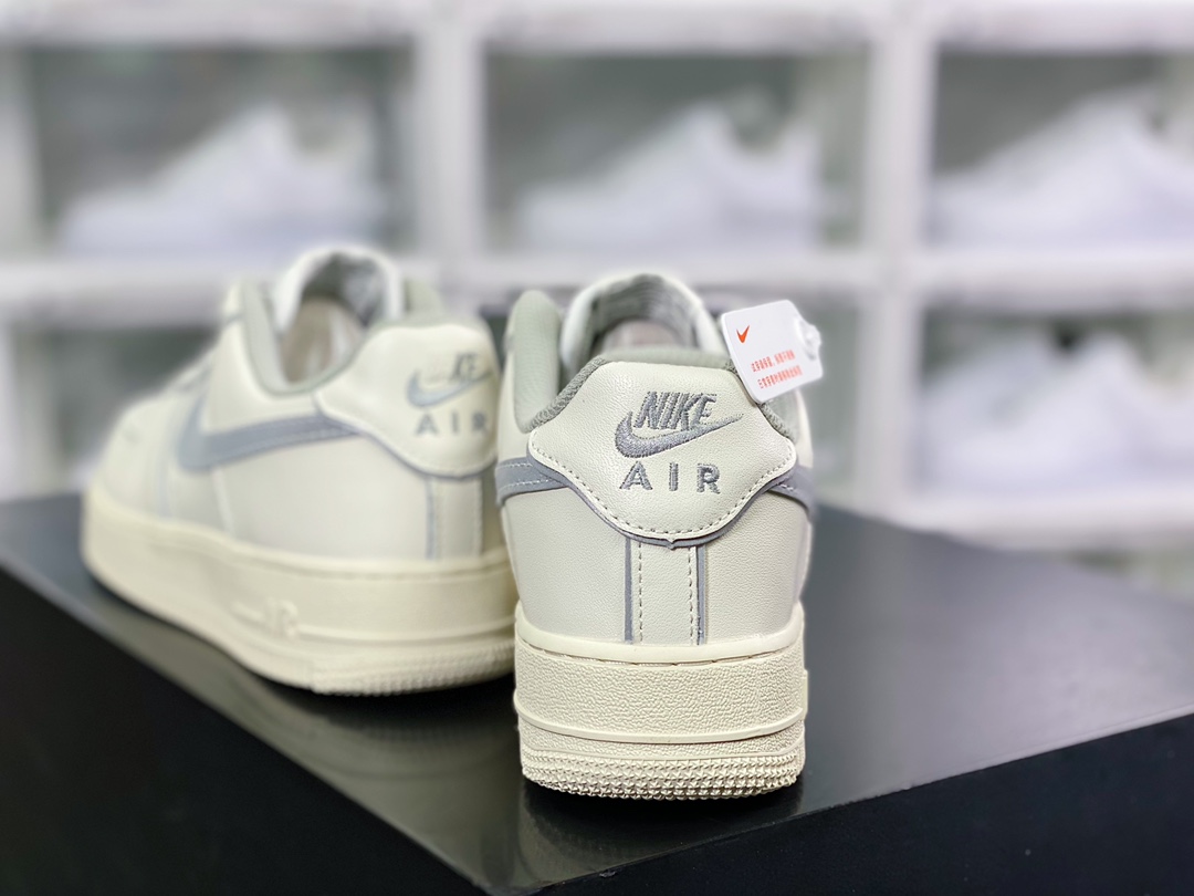 220 Air Force 1 '07 Low Leather”White/Sliver 3M”空军一号BQ8228-366