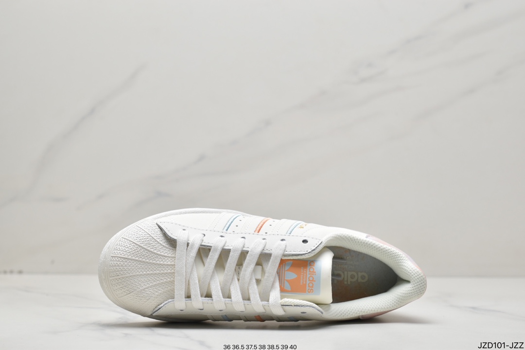 Adidas Superstar classic shell head sneakers HO3439