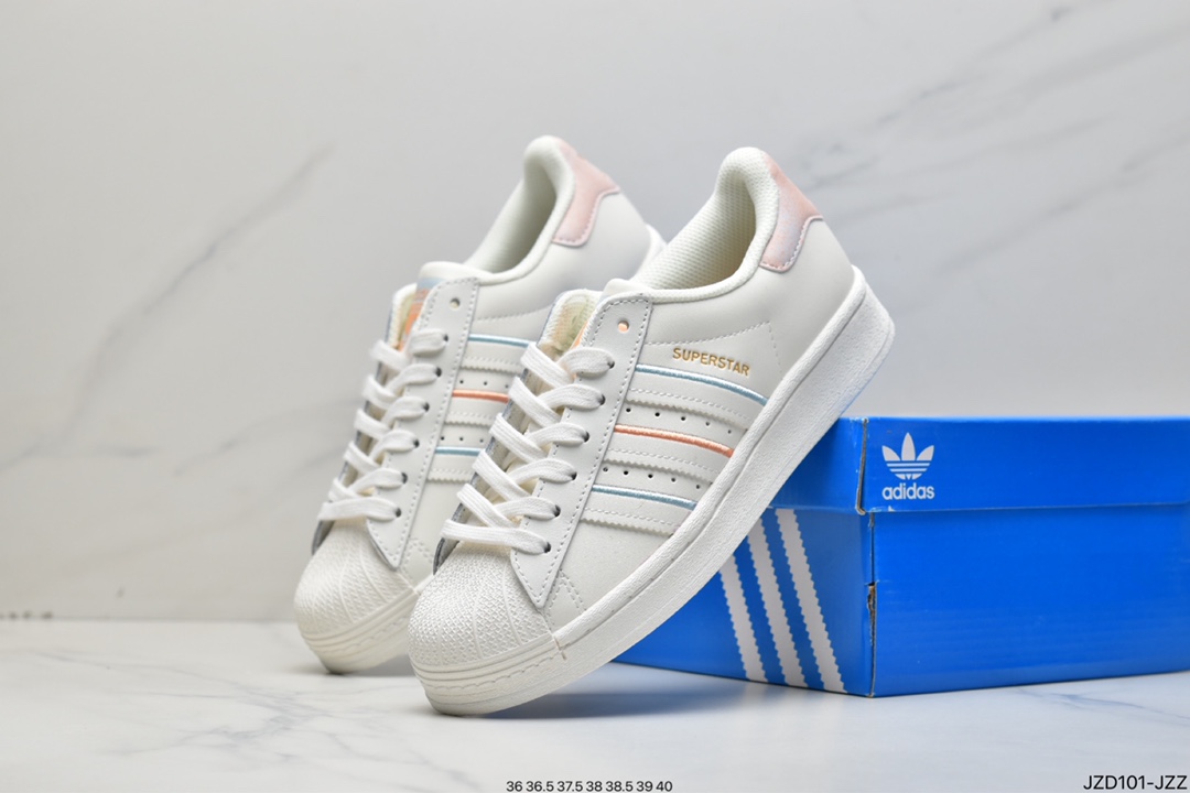 Adidas Superstar classic shell head sneakers HO3439