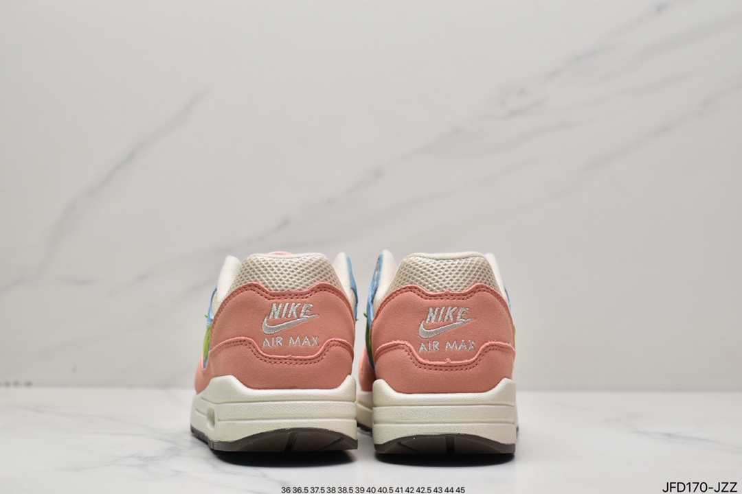 170 Nike Air Max 1 初代复古气垫慢跑鞋粉蓝 DV3196-800