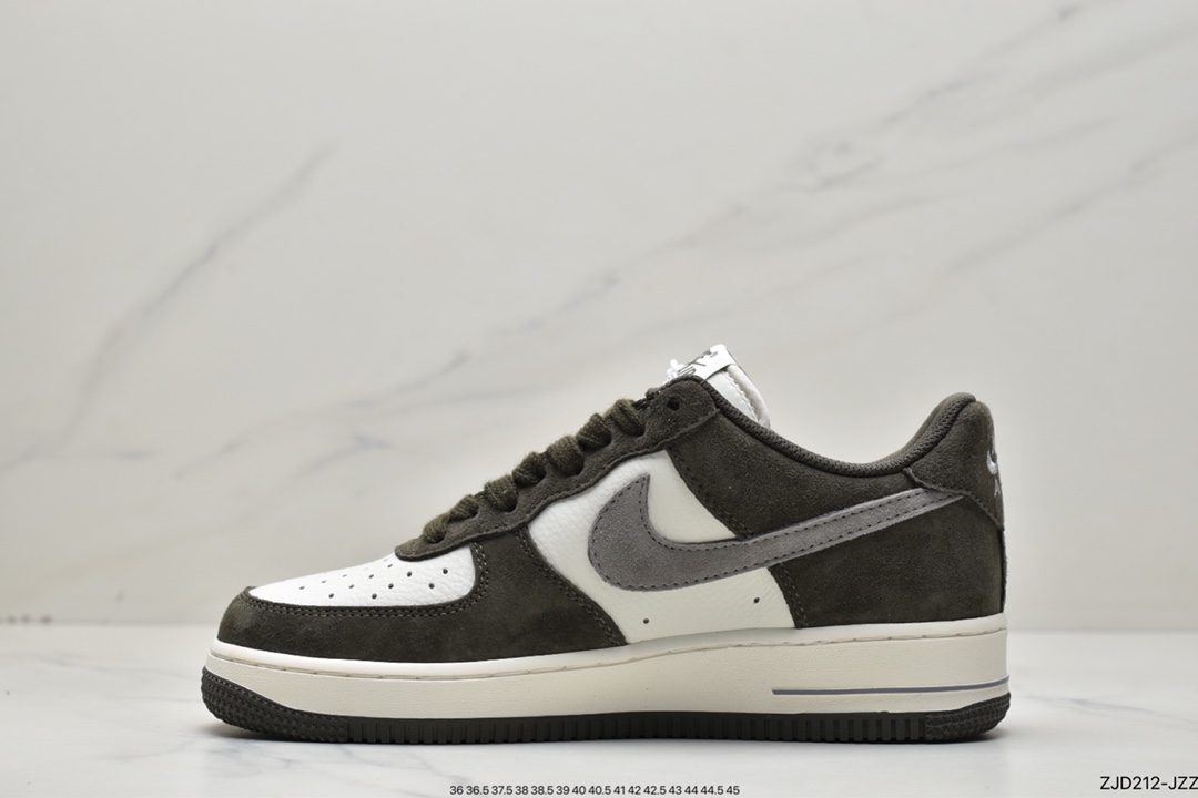 240 空军一号低帮休闲板鞋 Nike Air Force 1 Low 07 灰棕配色 TU6995-396