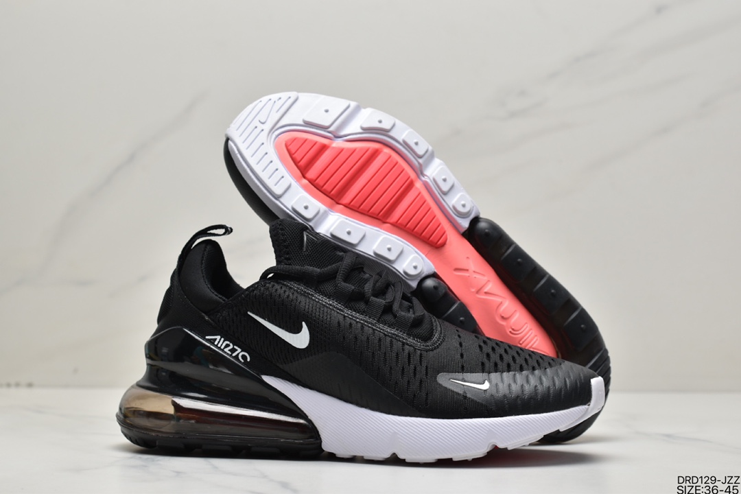 Nike Wmns Air Max 270 React SE ”Black Worldwide” 270 Rhea Racing Jogging Shoes