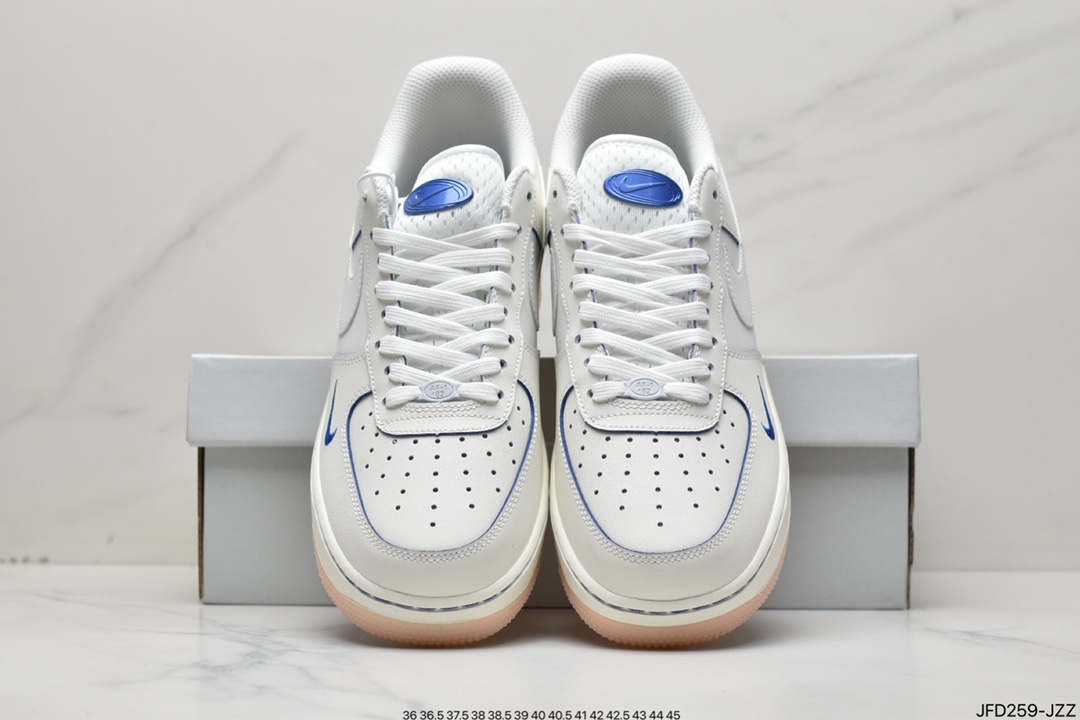 170 Air Force 1 Low 07 LX 海盐白蓝原楦头原纸板 FB1839-111