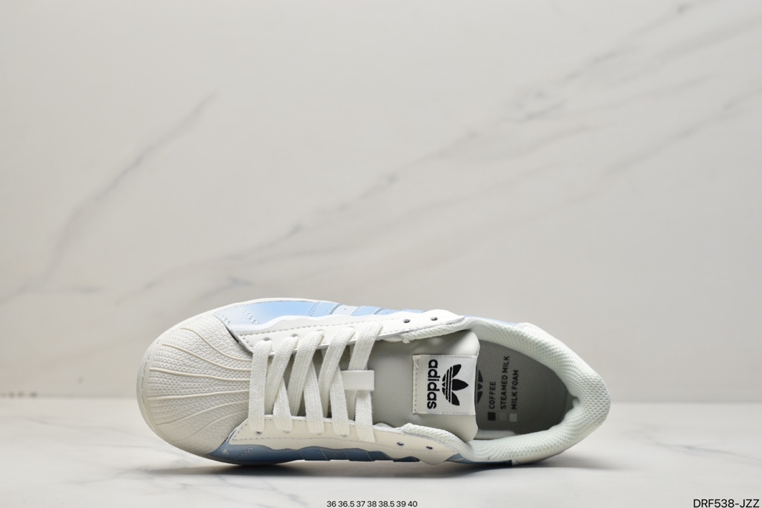 115 真标阿迪达斯adidas三叶草 Originals Superstar”White/Black/Gold”贝壳头经典百搭休闲运动板鞋