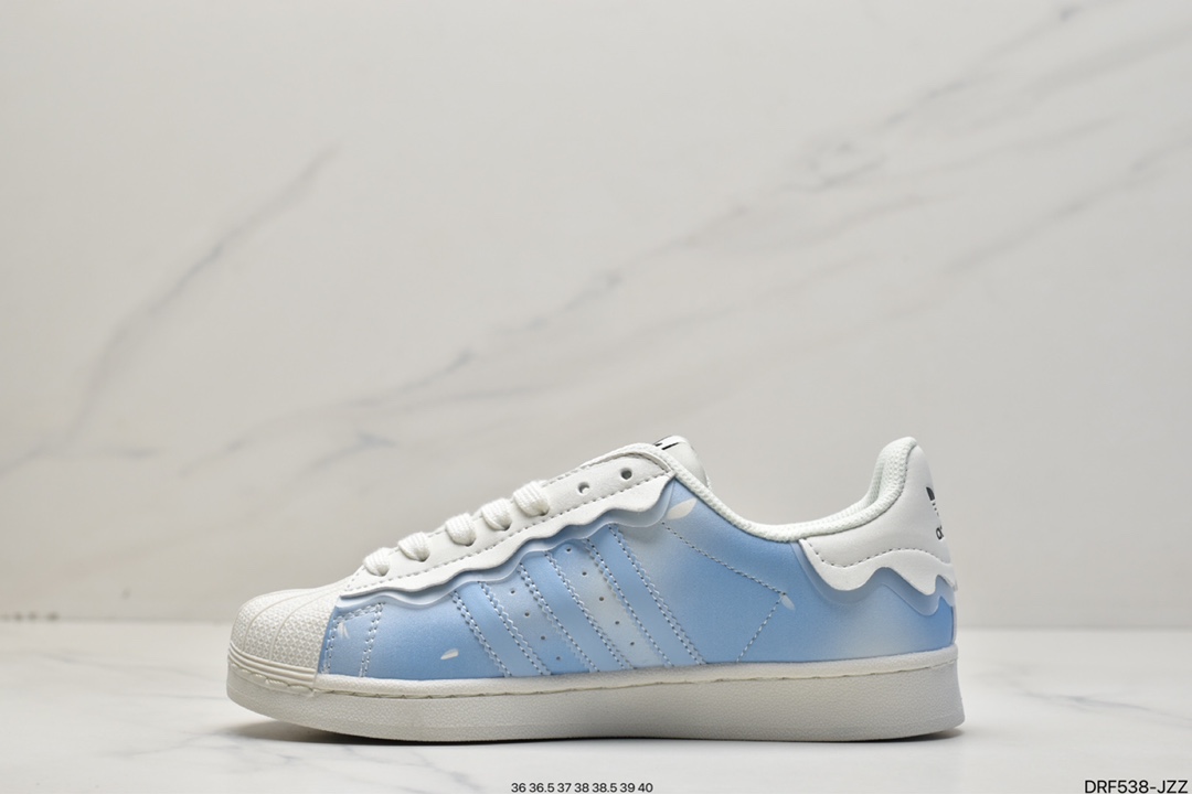 115 真标阿迪达斯adidas三叶草 Originals Superstar”White/Black/Gold”贝壳头经典百搭休闲运动板鞋