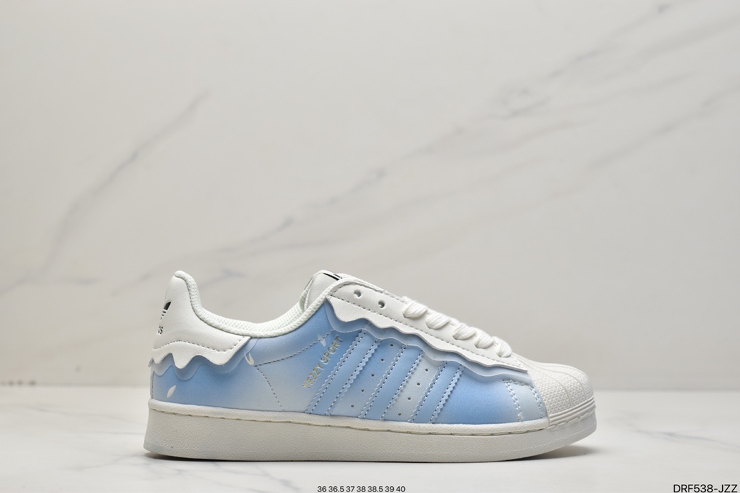 115 真标阿迪达斯adidas三叶草 Originals Superstar”White/Black/Gold”贝壳头经典百搭休闲运动板鞋