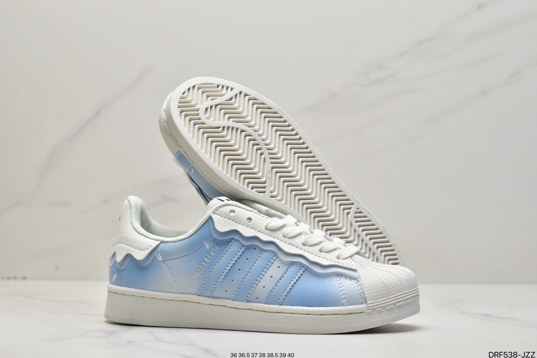 115 真标阿迪达斯adidas三叶草 Originals Superstar”White/Black/Gold”贝壳头经典百搭休闲运动板鞋