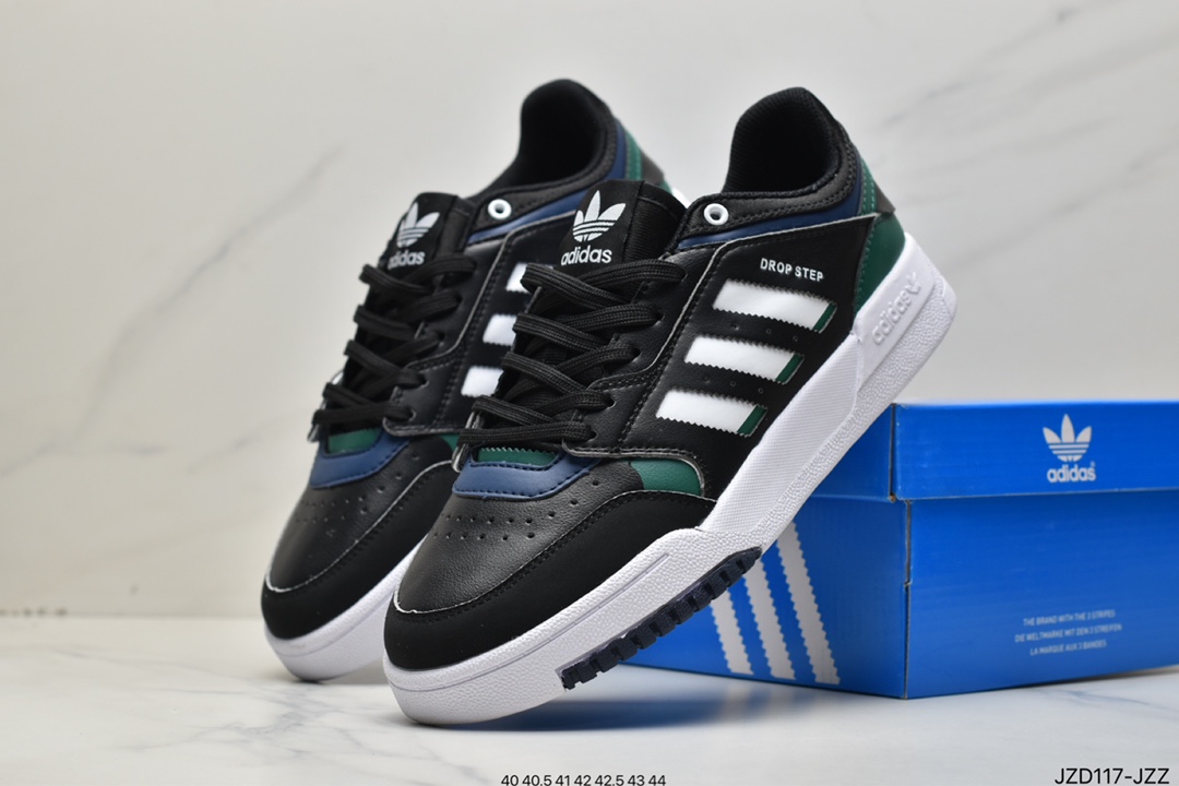 Adidas Drop Step XL Low Top Classic Campus Retro Sneakers