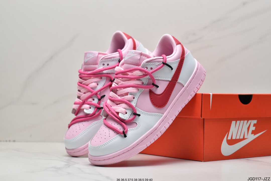 180 真标耐克Nike SB Dunk Low Creamy/Tweed”解构绑带低帮休闲运动滑板板鞋 921803-601