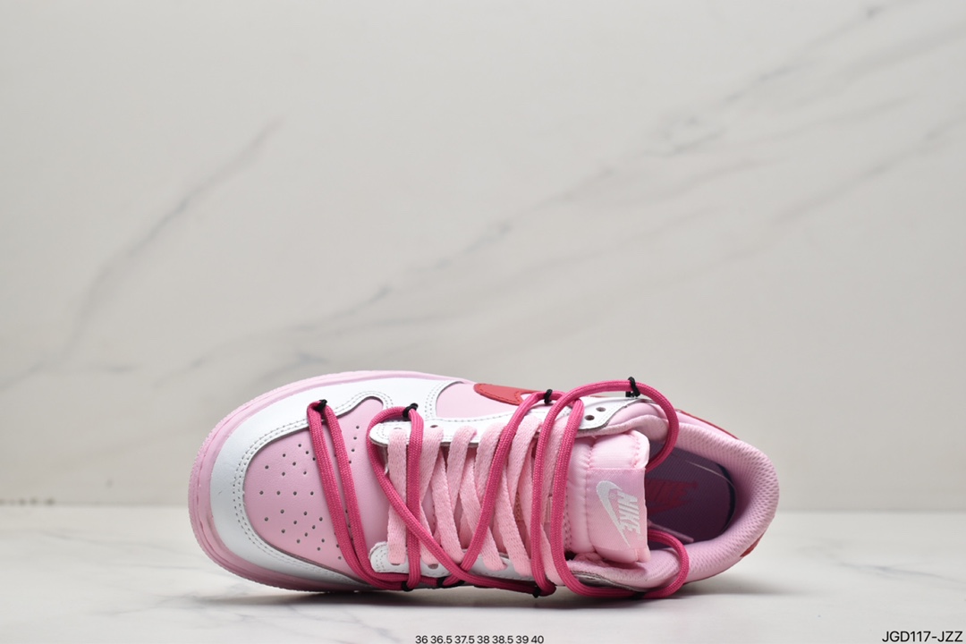 180 真标耐克Nike SB Dunk Low Creamy/Tweed”解构绑带低帮休闲运动滑板板鞋 921803-601