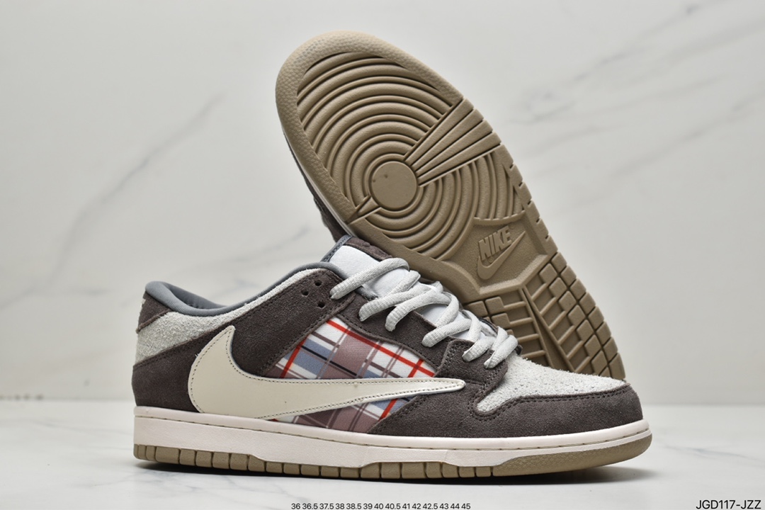 180 耐克Nike SB Dunk Low Pro 复古低帮 休闲运动滑板板鞋CU1726-101