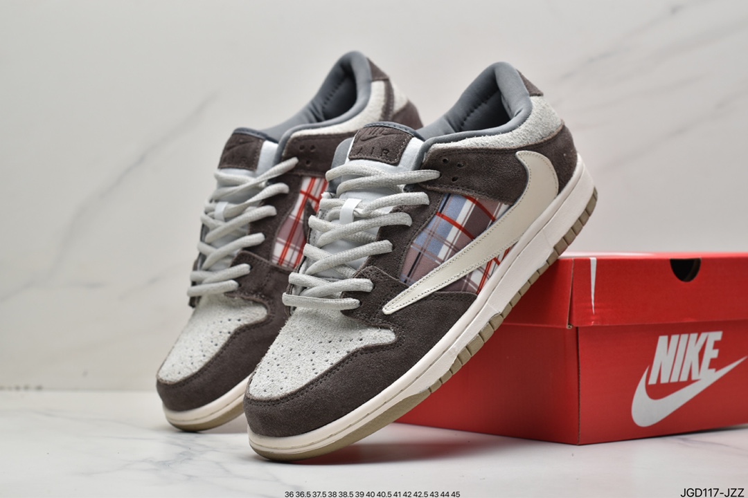 180 耐克Nike SB Dunk Low Pro 复古低帮 休闲运动滑板板鞋CU1726-101