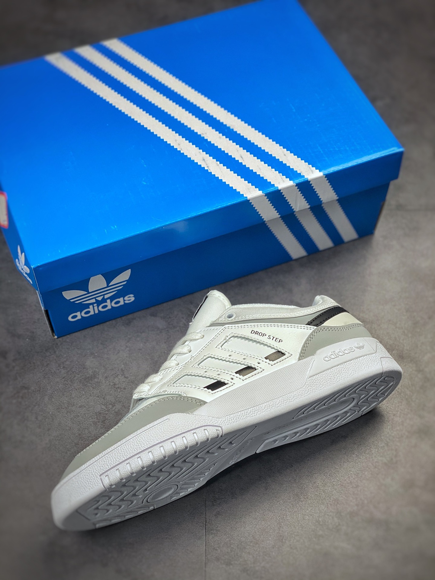 Adidas Drop Step XL low-top classic campus retro sneakers GV9294