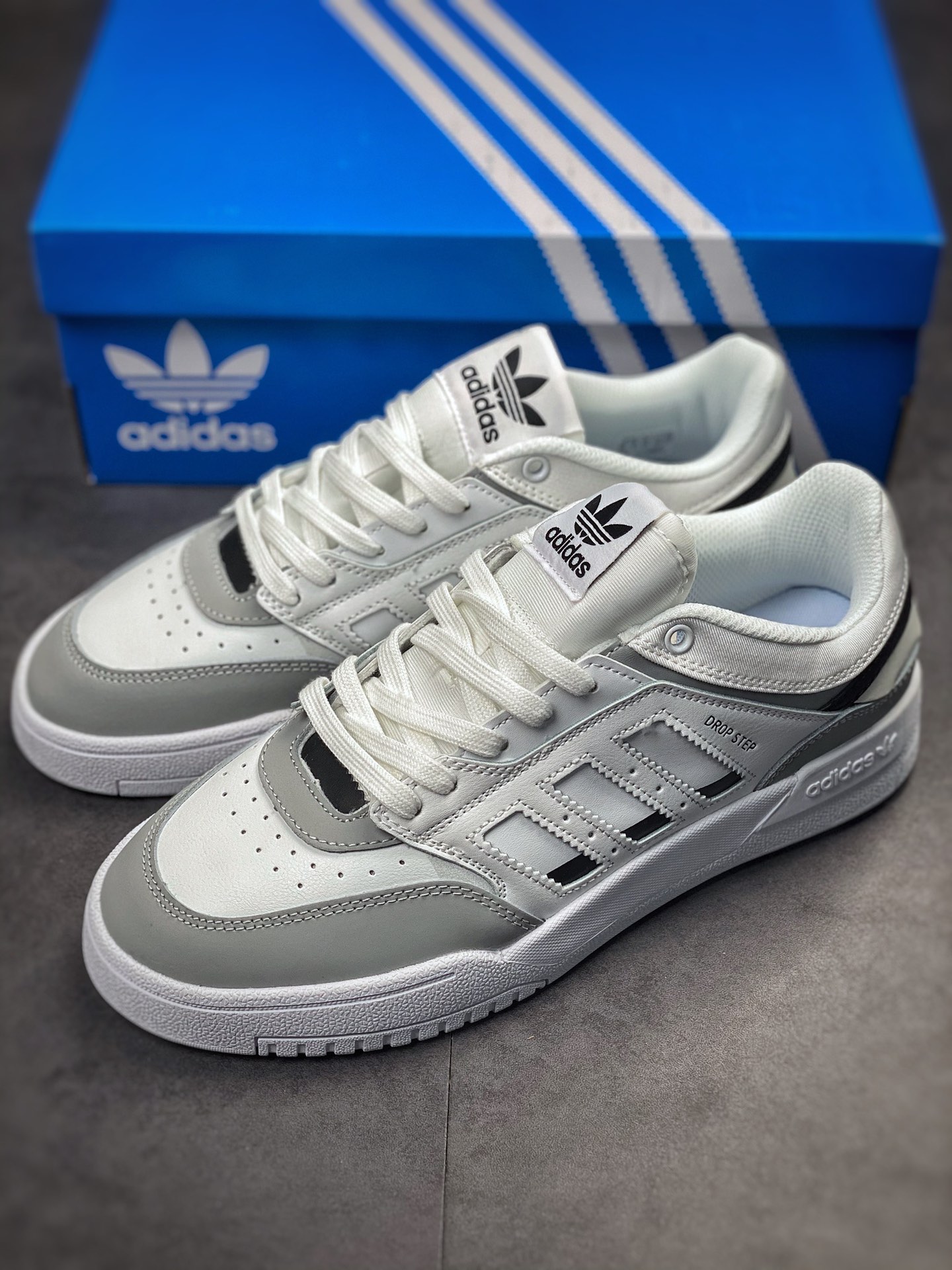 Adidas Drop Step XL low-top classic campus retro sneakers GV9294