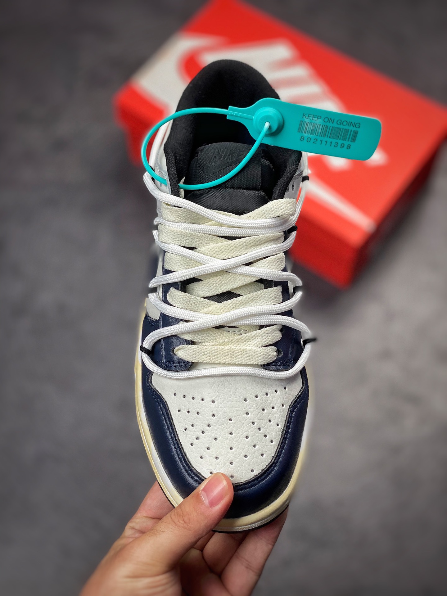 190 NIKE SB Dunk Low 灰蓝绑带DH9765-002