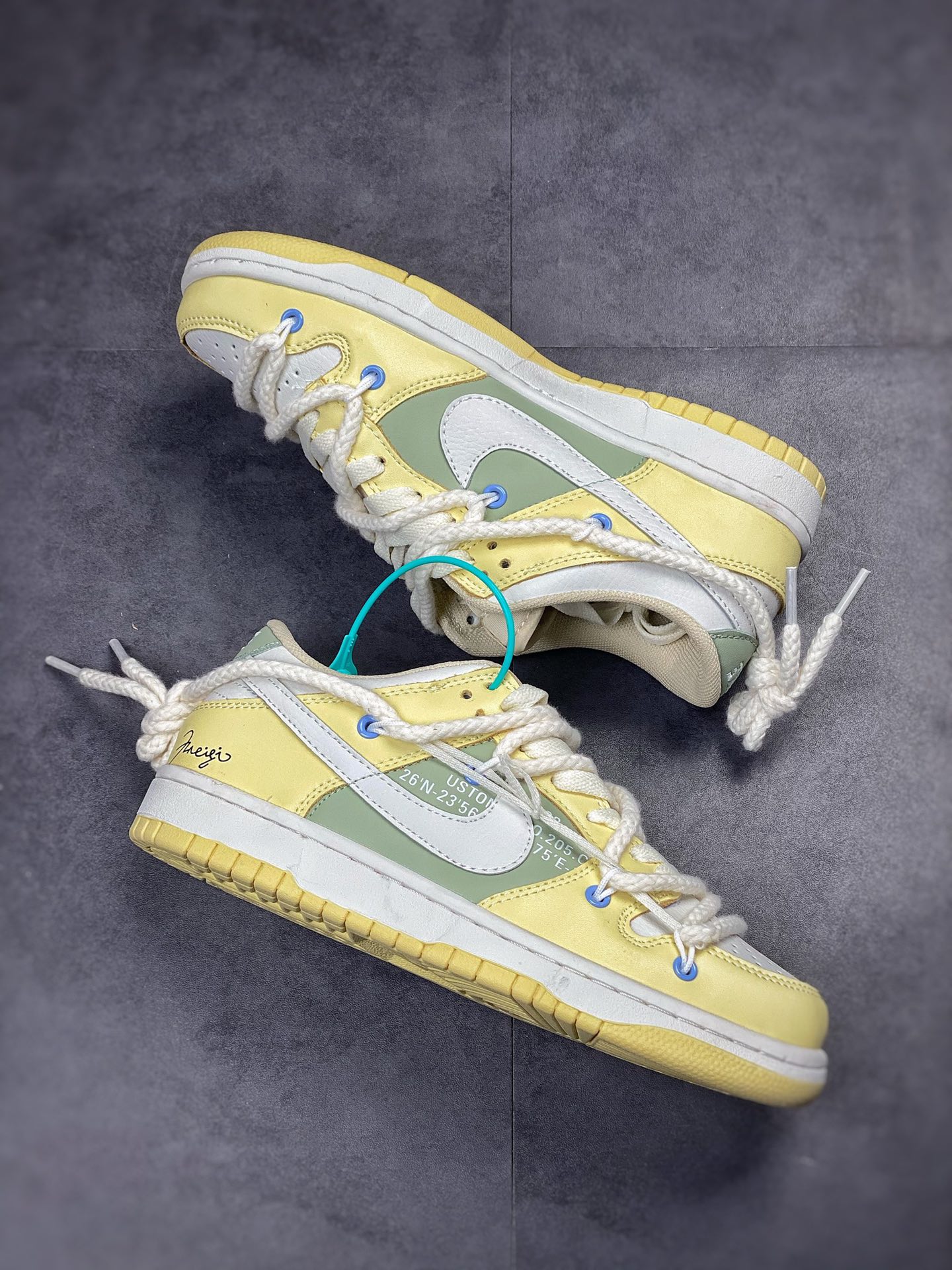 190 NIKE SB Dunk Low 奶油黄绑带 DJ6188-100