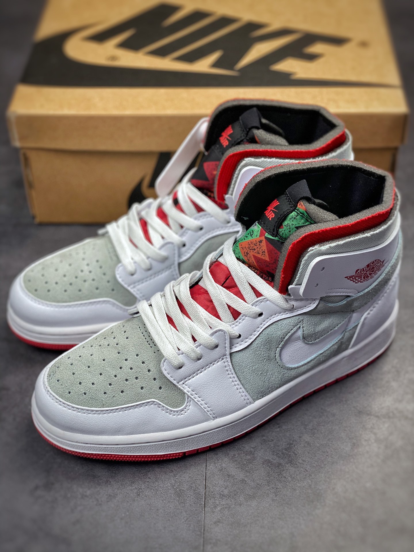 270 大厂纯原级别 实拍首发 Air Jordan 1 Zoom Air CMFT 公司CT0978-100