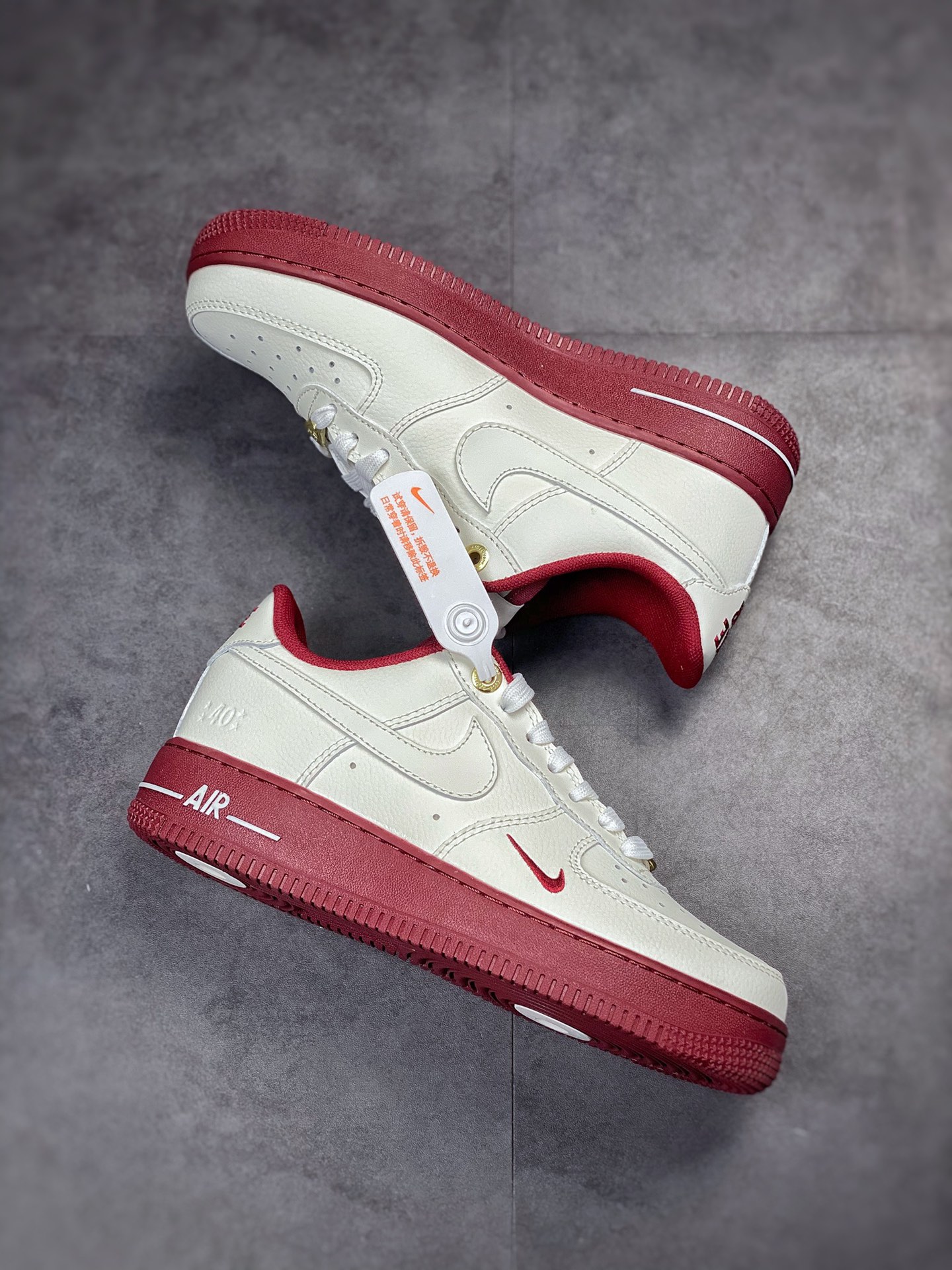 190 Nike Air Force 1 Low 07 白酒红 DQ7582-100