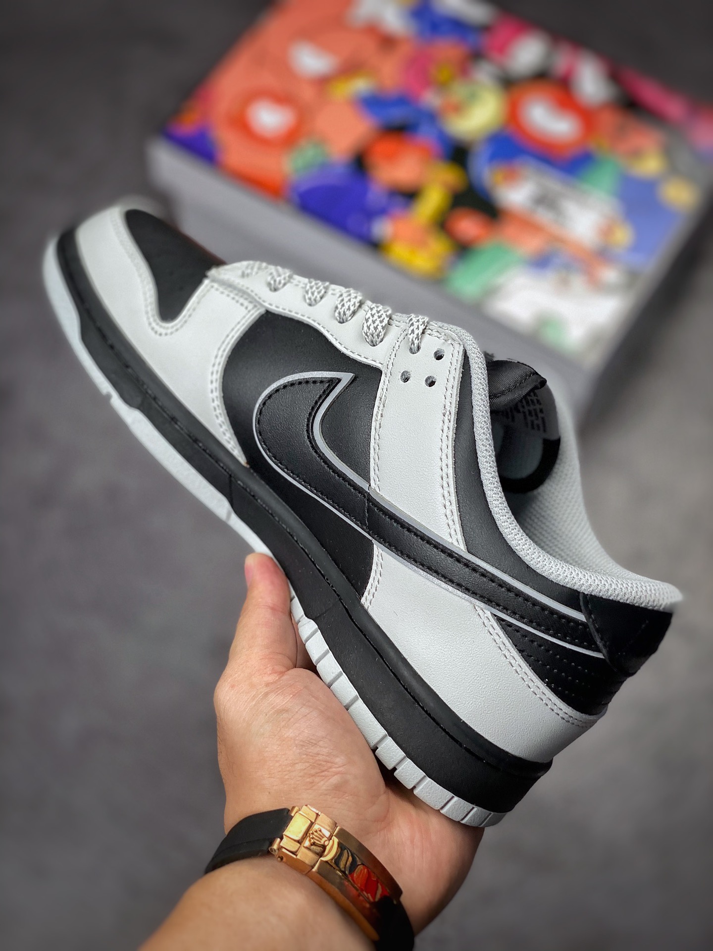 280 Nike SB Dunk Low 灰猫反光 DD9606-363