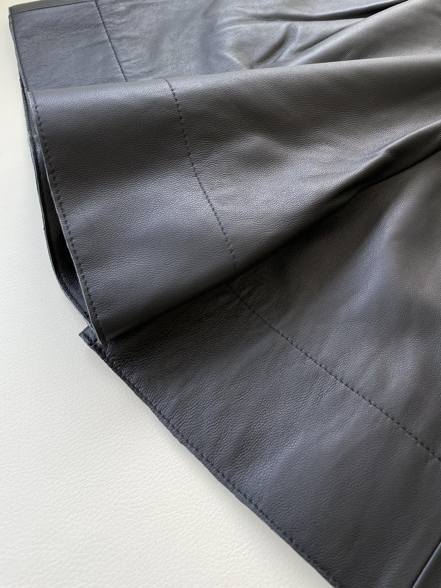 High-Quality Leather Shorts with American Sports Style, Sizes 36-40, for Fashionable Look - 图片 5
