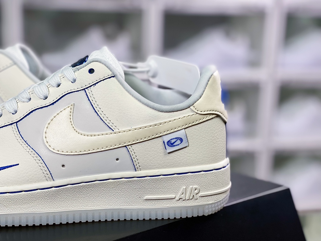 Air Force 1 '07 Low QS”Sail White/Blue Mini Swoosh”FB1839-111