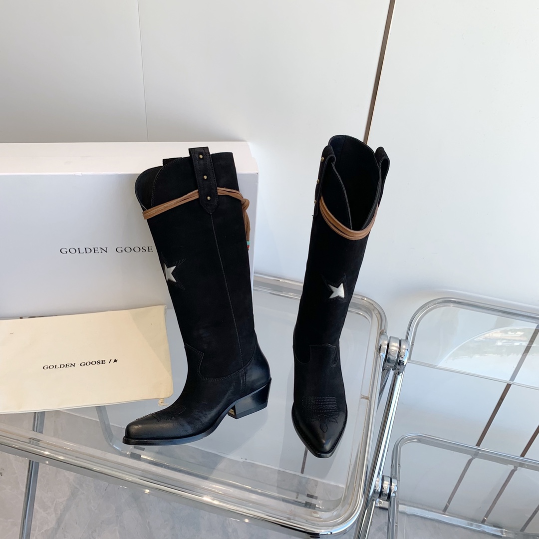 National Embroidered Knight Boots with Unique Design and Premium Materials - 图片 4