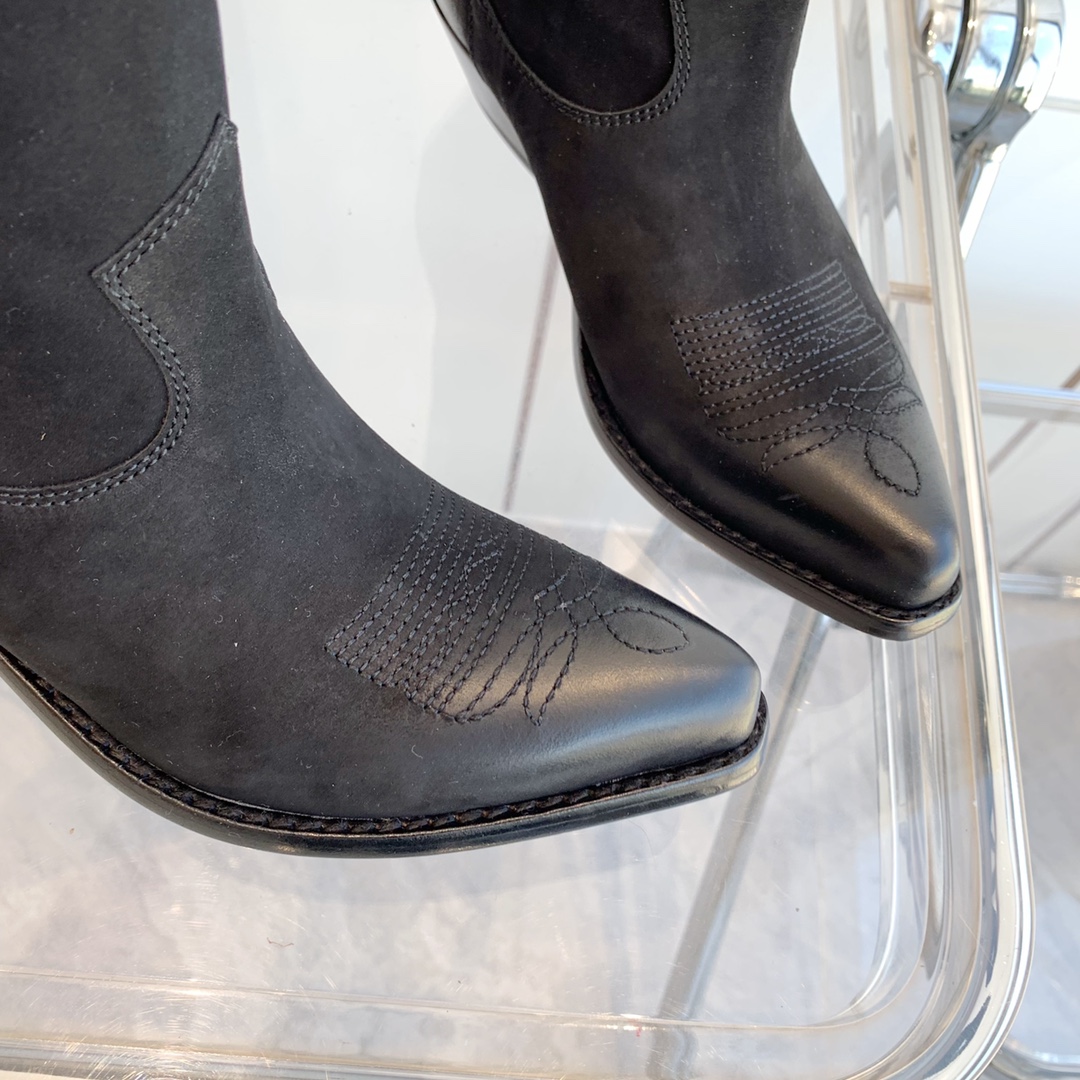 National Embroidered Knight Boots with Unique Design and Premium Materials - 图片 6