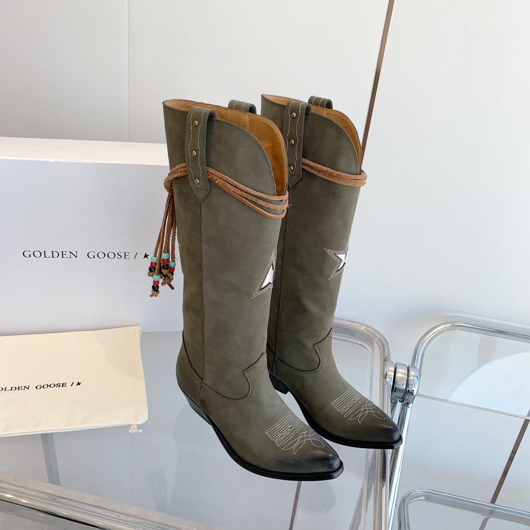 Unique Retro National Embroidery Knight Boots with Special Design and Quality Materials - 图片 3
