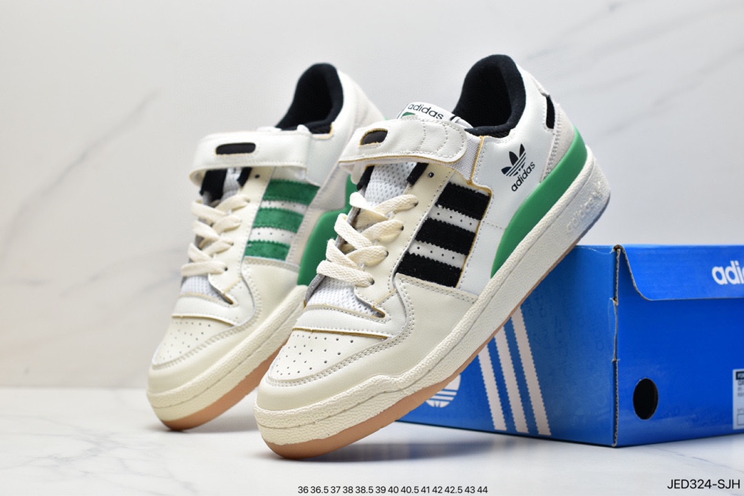 Adidas Clover Originals Forum 84 Low Roman Series Velcro Low Help GW6230