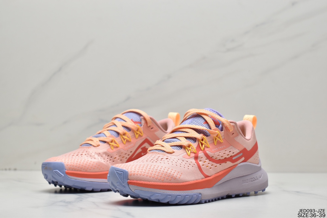 150 耐克Nike React Pegasus Trail 4 飞马涡踪迹4代低帮越野马拉松休闲运动慢跑鞋DJ6158-001