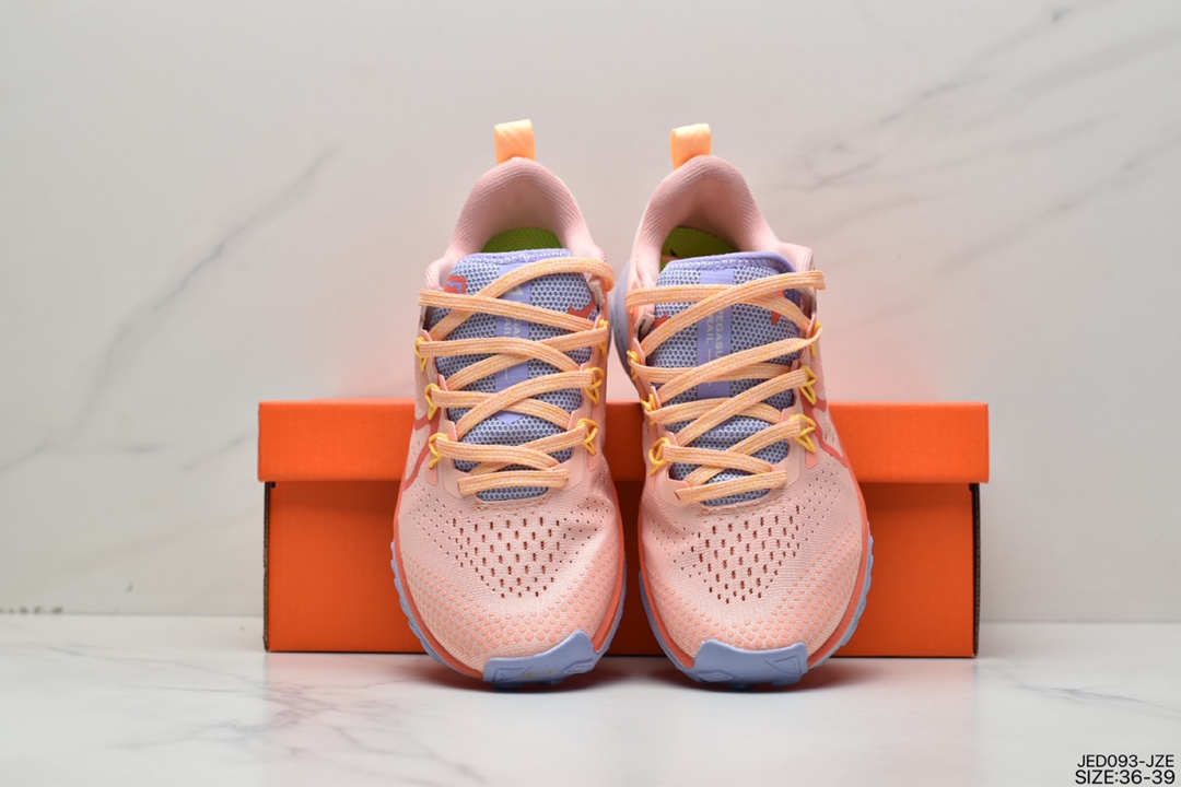 150 耐克Nike React Pegasus Trail 4 飞马涡踪迹4代低帮越野马拉松休闲运动慢跑鞋DJ6158-001