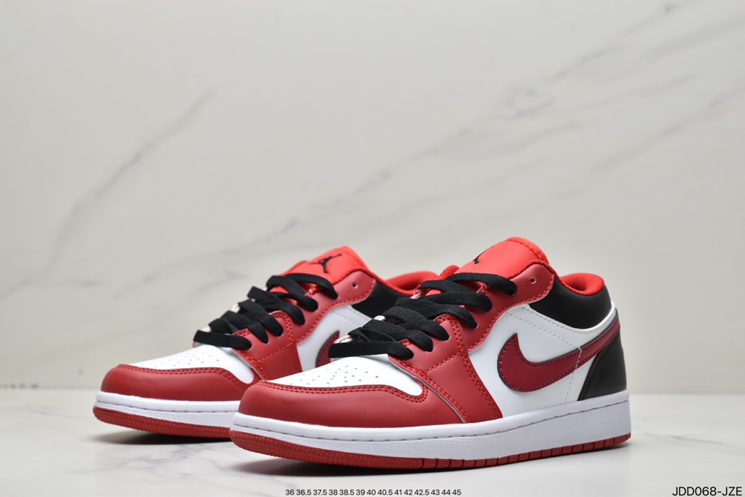 120 耐克Nike Air Jordan 1 Low OG SP”Black/Red”AJ1乔丹一代经典低帮篮球鞋 553558-163
