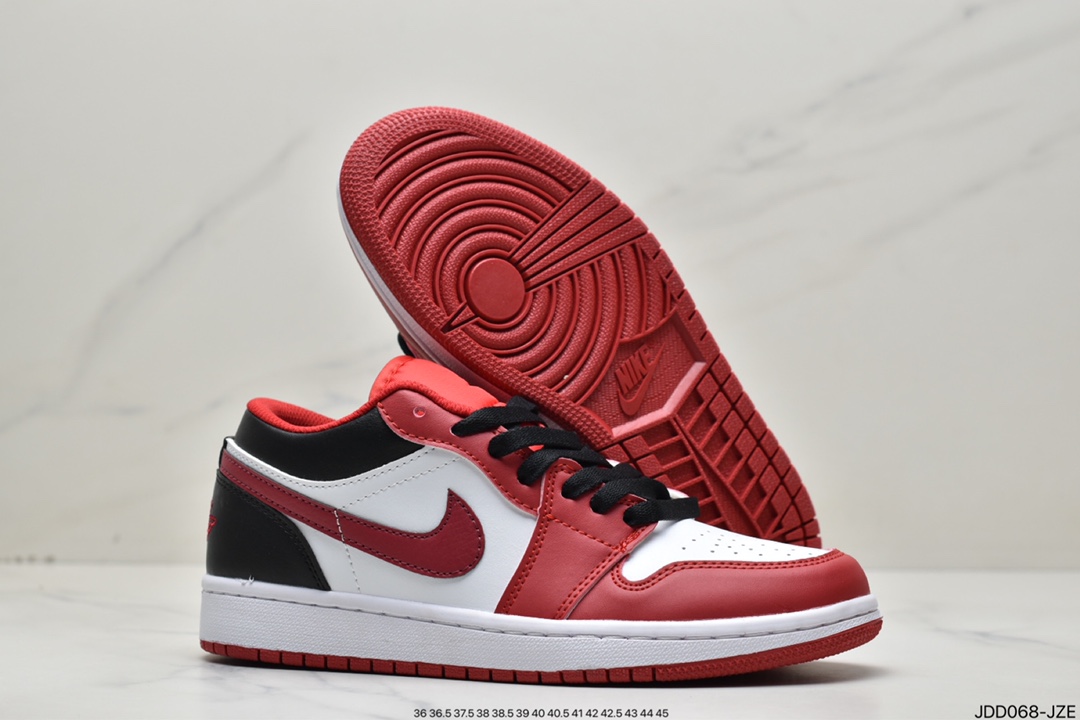 120 耐克Nike Air Jordan 1 Low OG SP”Black/Red”AJ1乔丹一代经典低帮篮球鞋 553558-163