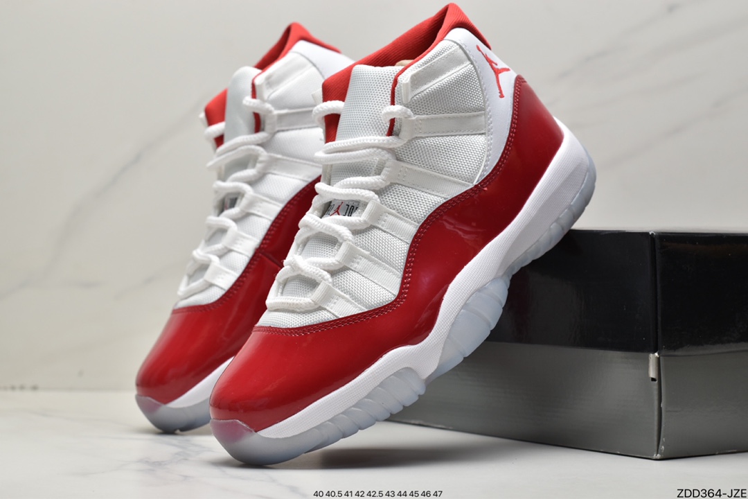 230 Nike Air Jordan 11 25th Anniversary”Concord”AJ11代迈克尔·乔丹高帮篮球鞋378037-100