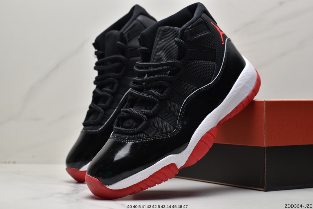 230 Nike Air Jordan 11 25th Anniversary”Concord”AJ11代迈克尔·乔丹高帮篮球鞋378037-100