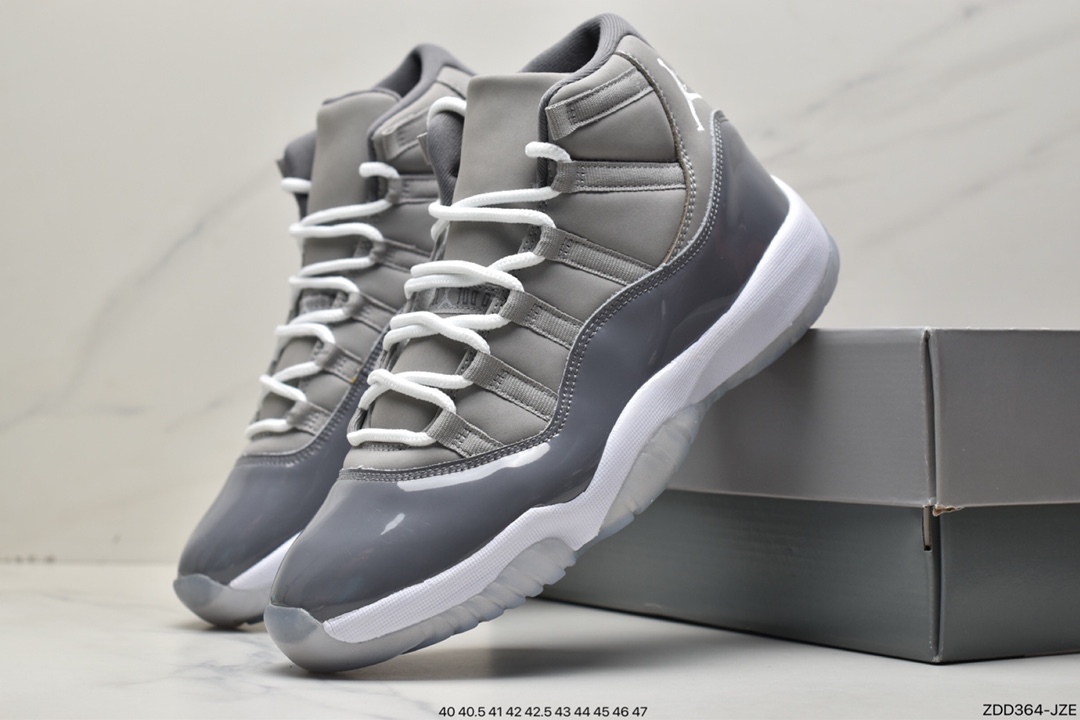 230 Nike Air Jordan 11 25th Anniversary”Concord”AJ11代迈克尔·乔丹高帮篮球鞋378037-100