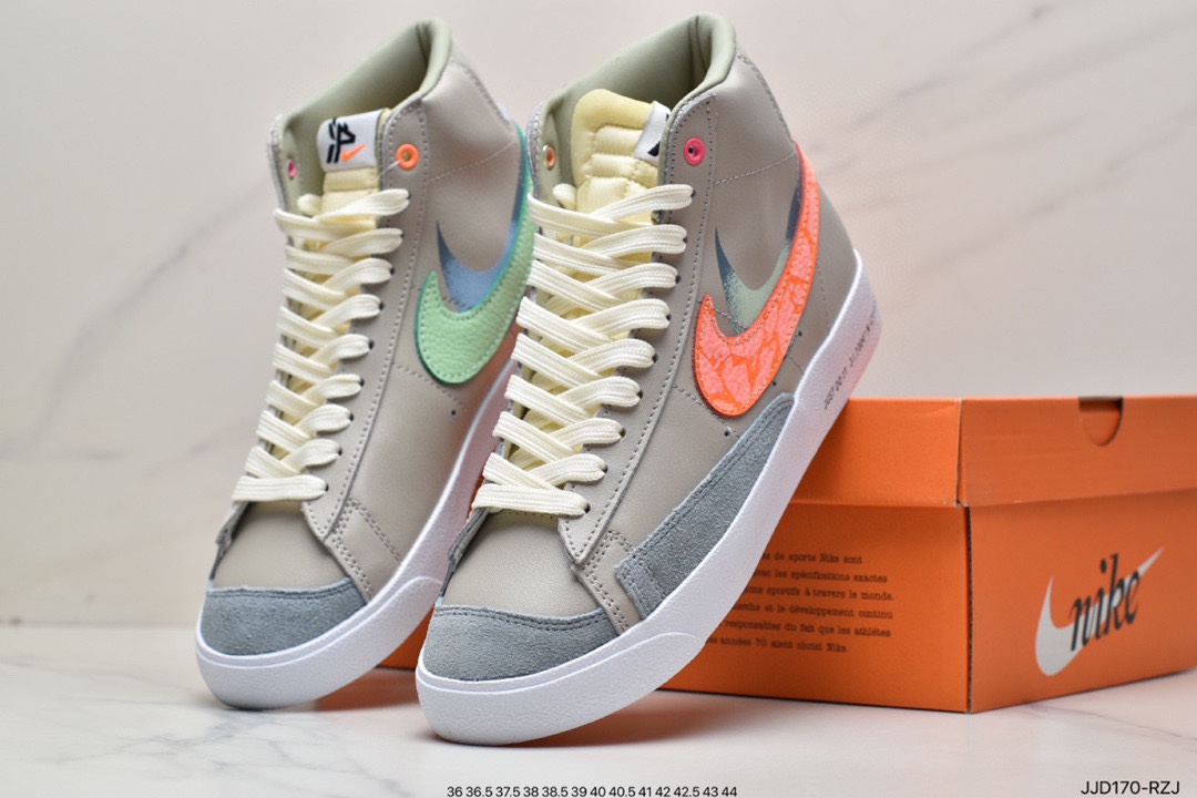130 真标耐克Nike Blazer Mid 77 Vntg 开拓者经典复古中帮休闲板鞋