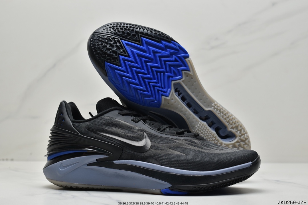 270 Nike Air Zoom GT Cut 2 二代缓震实战篮球鞋黑灰DJ6015-002