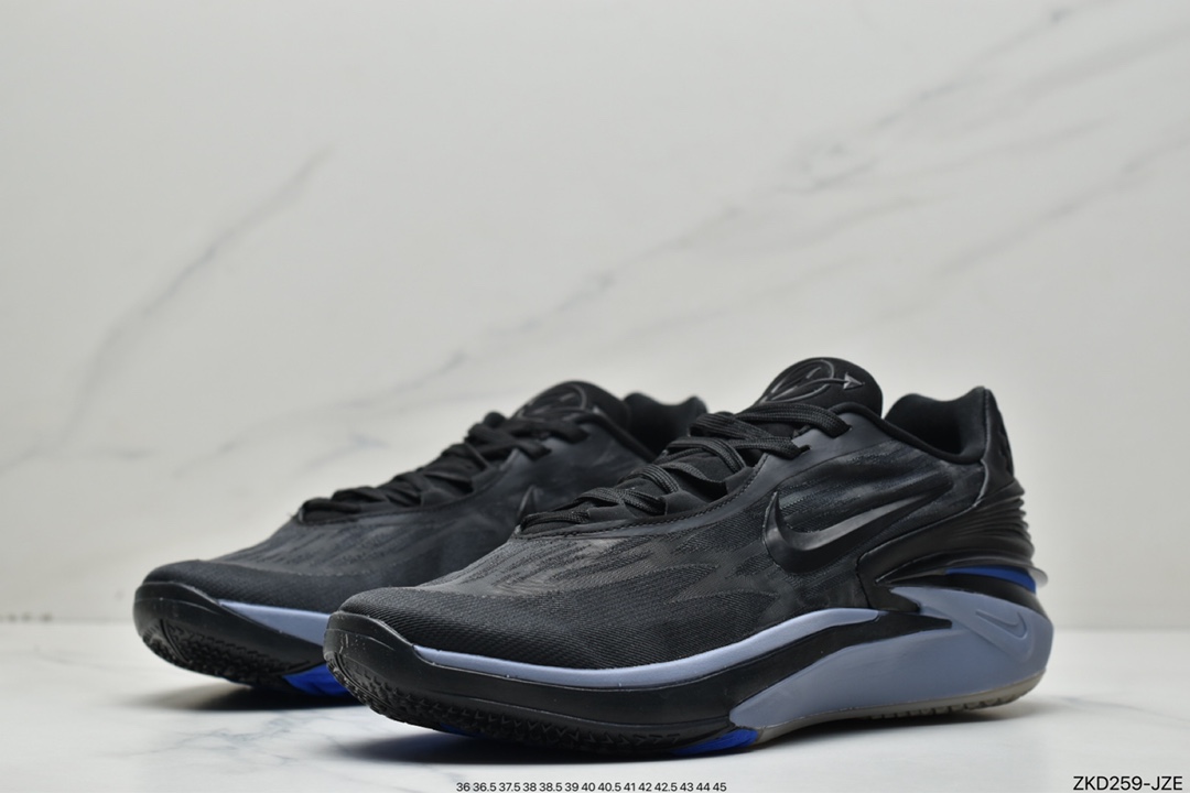 270 Nike Air Zoom GT Cut 2 二代缓震实战篮球鞋黑灰DJ6015-002