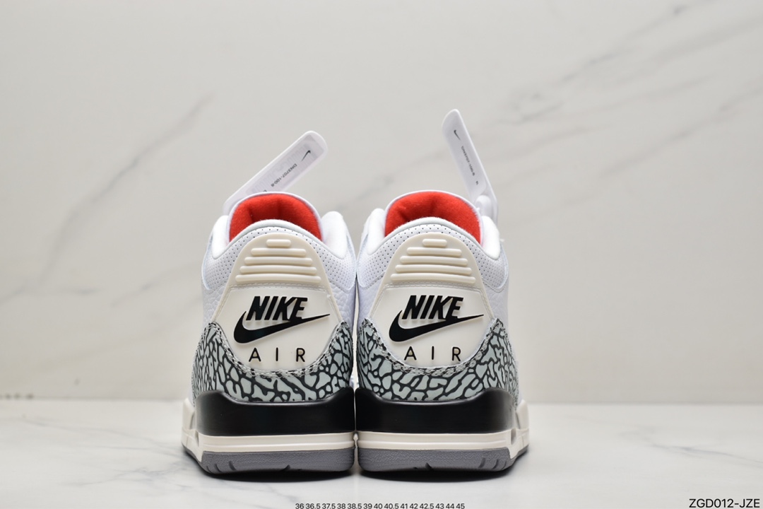 290 Air Jordan 3 Retro 原装配色无敌性价比版本 DN3707-100