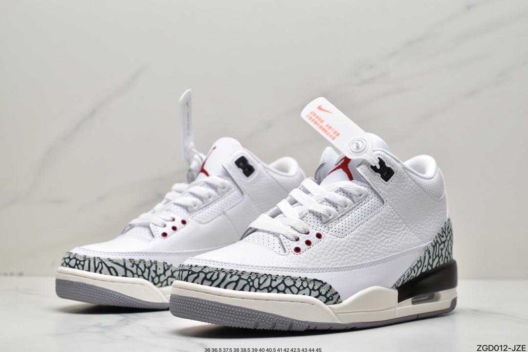 290 Air Jordan 3 Retro 原装配色无敌性价比版本 DN3707-100