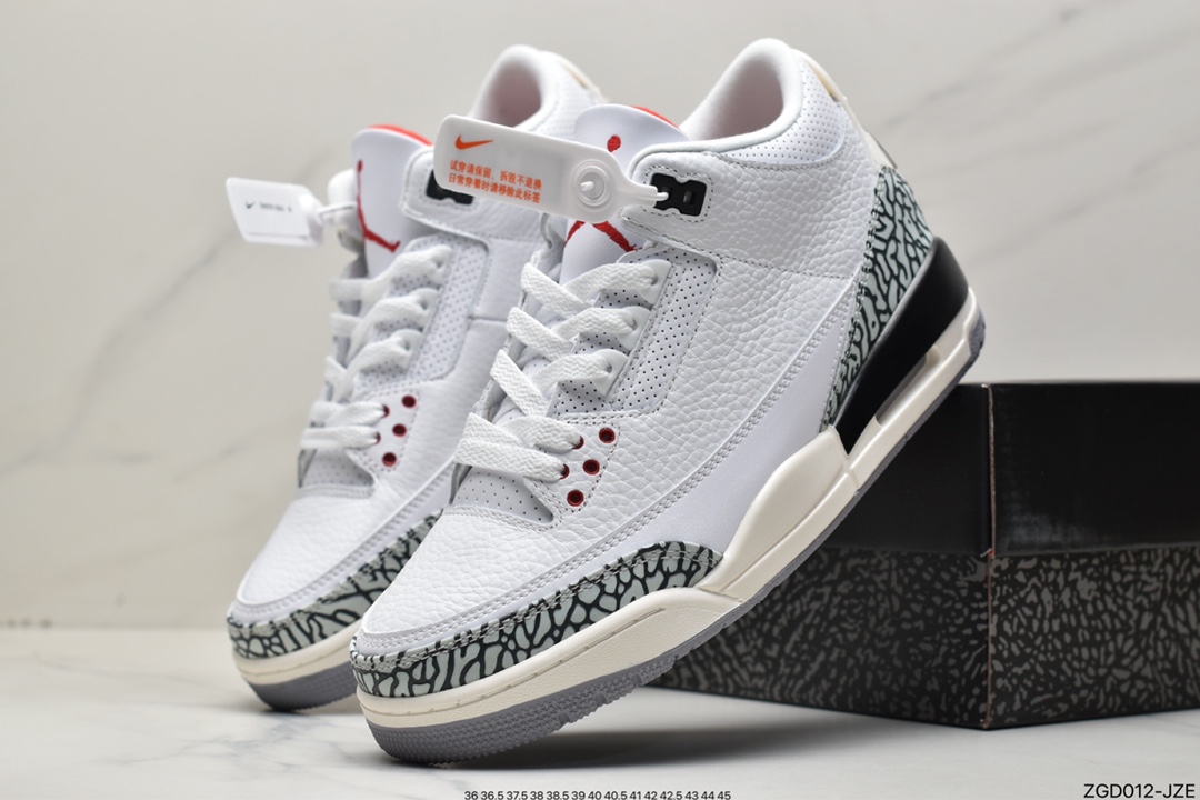 290 Air Jordan 3 Retro 原装配色无敌性价比版本 DN3707-100