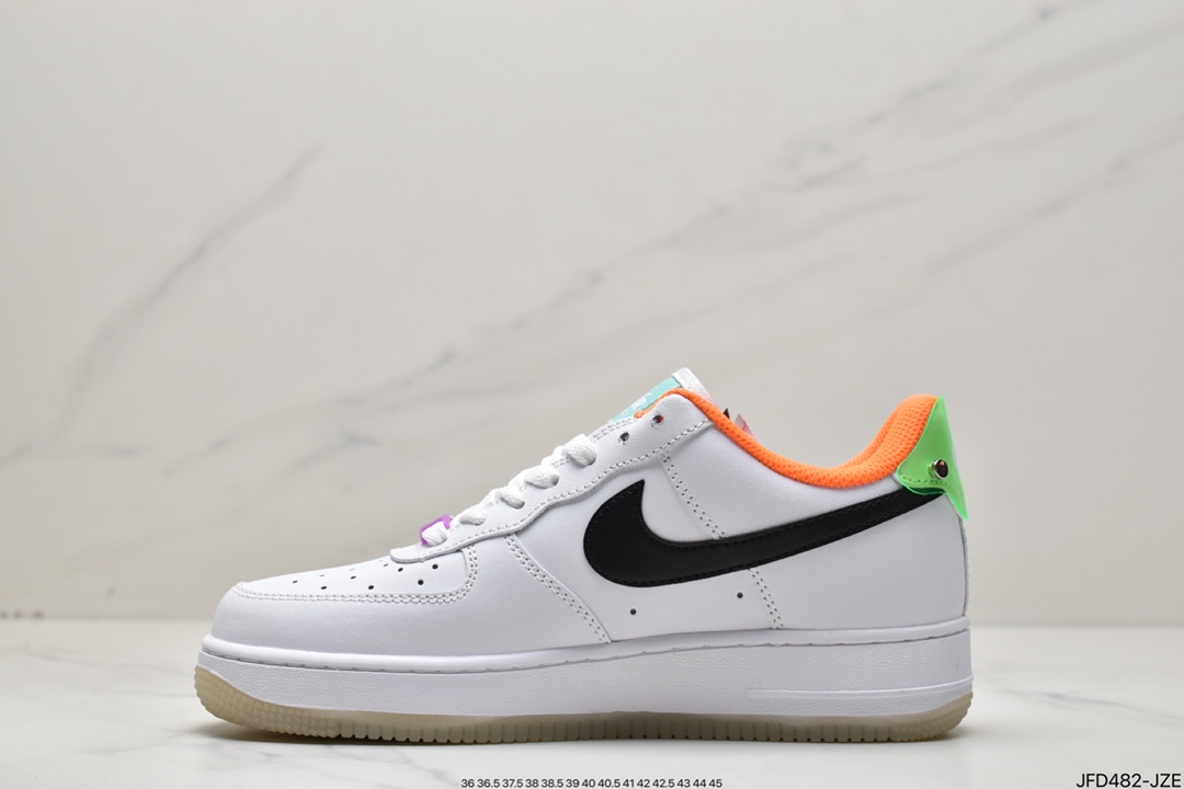 Nike Air Force 1 Low ”Have A Good Game” White Black Orange DO2333-101