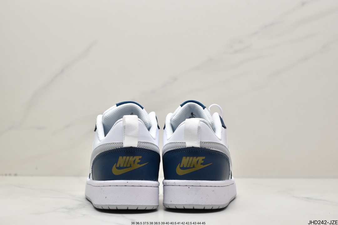 190 NK Court Borough Low 2学院系列休闲运动皮革板鞋 BQ5448-121